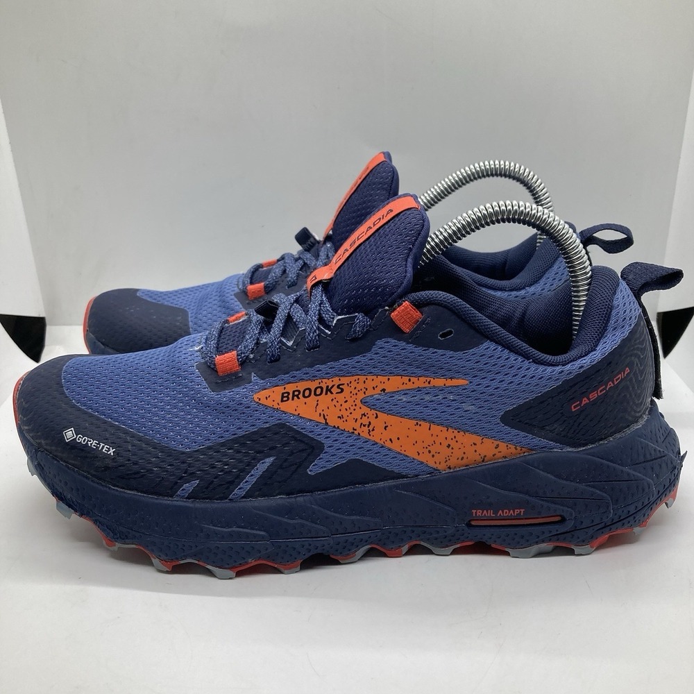 Brooks Blue and Orange Athletic Shoes